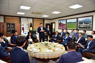 경북 고령군의회 시설 견학 방문 대표이미지